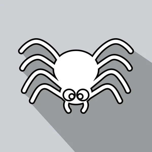 Pavouk ikona — Stockový vektor
