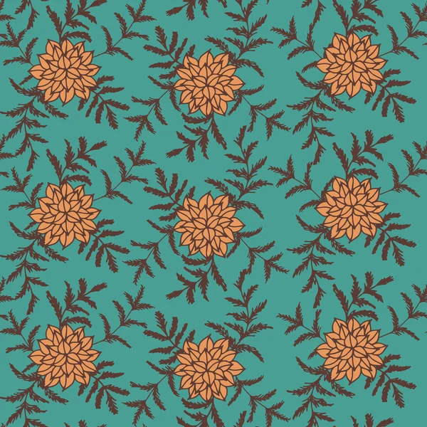 Floral  seamless pattern — Stock Vector