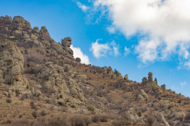 Hayaletler vadisi, Kırım 'daki dağ manzarası.