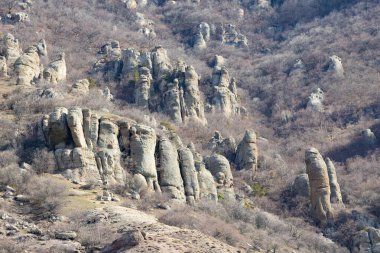 Hayaletler vadisi, Kırım 'daki dağ manzarası.