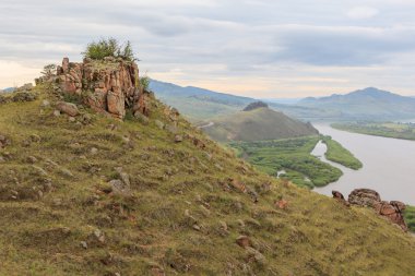 Butte.Selenga Nehri Vadisi.