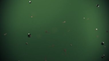 Virüs koronavirüs mikroskobik covid 19 hücre ncov enfeksiyonu corona makro