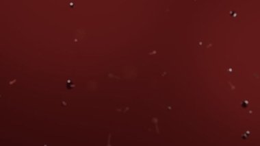 Virüs koronavirüs mikroskobik covid 19 hücre ncov enfeksiyonu corona makro