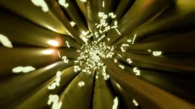 Kablolar dolar işareti veri internet güç devresi fiber 4k üzerinden uçar