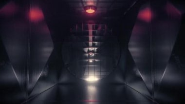 Havalandırma kanalının içinde havalandırma bacası havalandırma sistemi aksiyon filmi çıkışı 4k