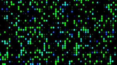 LED LED ışıkları yanıp sönen teknoloji bilgisayar makinesi verisi 4k