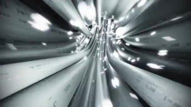 Kablolar dolar işareti veri internet güç devresi fiber 4k üzerinden uçar