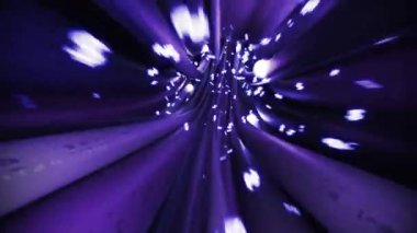 Kablolar dolar işareti veri internet güç devresi fiber 4k üzerinden uçar