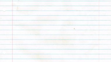 Kağıt arkaplan stop motion animasyon buruşmuş okul not döngüsü 4k