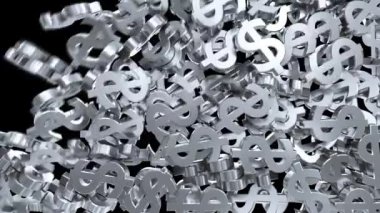 Dolar simgeleri ekran geçiş para bankası işletme finans vergisi 4k doldurur
