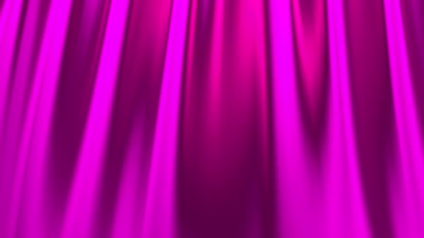 Satin de soie élégant fond coulant boucle rose violet 