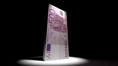 Euro para birimi Daralt animasyon