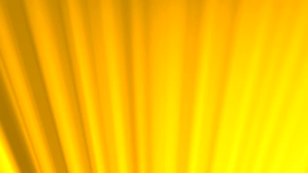 Lichtstrahlen strahlen orange Sonne Sonnenschein warme heiße ruhige Schleife — Stockvideo