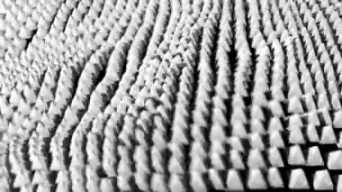 Okyanus kılavuz akışı desen arka plan beyaz piramit