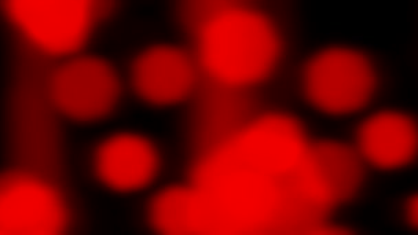 Red Abstract Boucle de fond Spark Defocused Slow Motion 