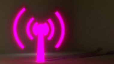 Wifi kablosuz internet netrwork ağ bağlantı simgesi logo wi-fi wi fi