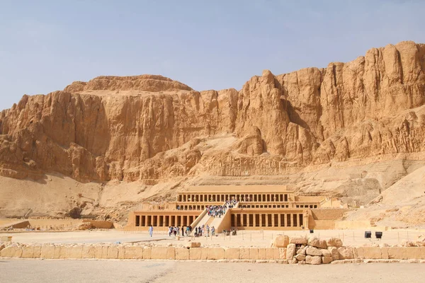 Świątynia Hatszepsut Tebach Egipt — Zdjęcie stockowe