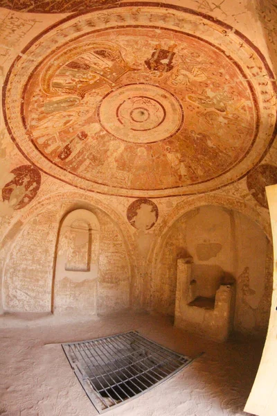 Hermosa Tumba Cristiana Antigua Necrópolis Bagawat Egipto — Foto de Stock