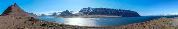 Veduta Panoramica Fiordo Nel Westfjords Islanda — Foto Stock