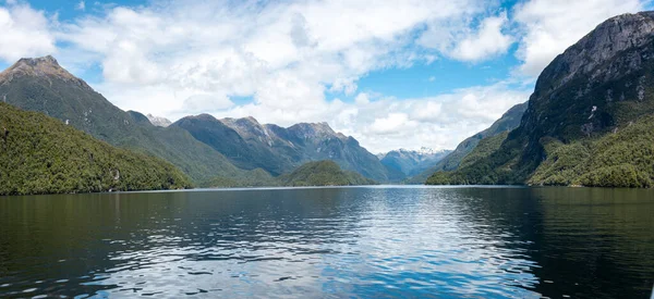 Schöne Berglandschaft Rund Den See Anau Südinsel Neuseelands — Stockfoto