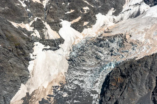 Vista Del Glaciar Mueller Desde Mount Oliver Parque Nacional Mount — Foto de Stock