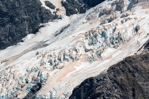 Veduta Del Ghiacciaio Mueller Dal Monte Oliver Parco Nazionale Del — Foto Stock