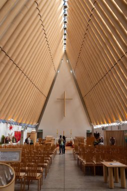 Christchurch, Yeni Zelanda 'nın ünlü Karton Katedrali