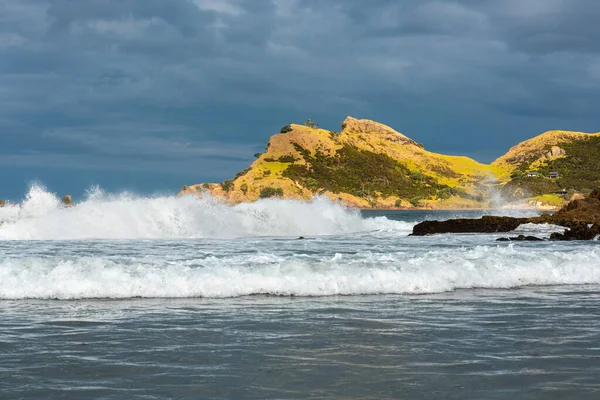 Tranquilo Abandonado Medlands Beach Great Barrier Island Nova Zelândia — Fotografia de Stock