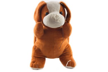 kahverengi oyuncak köpek