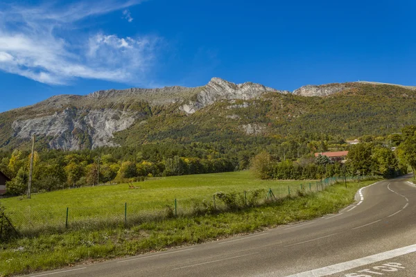 Fransız alps yüksek manzara