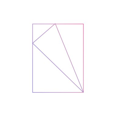 Çerçeve dikdörtgen çizgi gradyanı neon. Çerçeve, tasarım elementi, web tasarımı, logo. Vektör izole edildi.