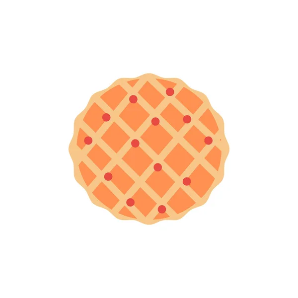 Κολοκυθόπιτα Αφηρημένο Στυλ Φθινοπωρινή Πίτα Για Τις Ευχαριστίες Διάνυσμα — Διανυσματικό Αρχείο