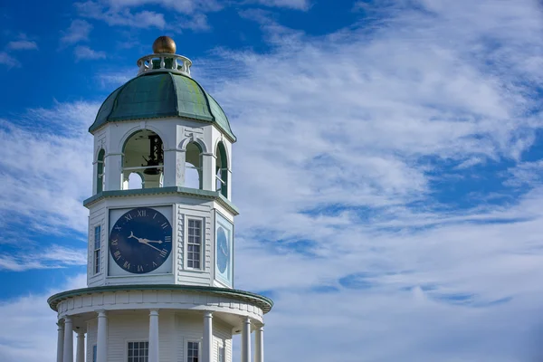 Галіфакс башта годинника на Цитадель пагорбі в провінції Нова Шотландія, Канада — стокове фото