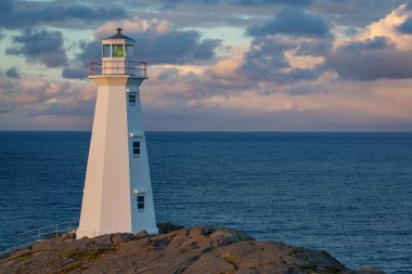 Lighthouse at Cape Spear clipart