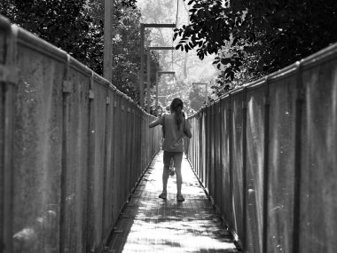 Ağacın en üst yürüyüş