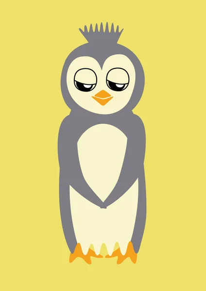 Барвисті щасливі пінгвін — стоковий вектор