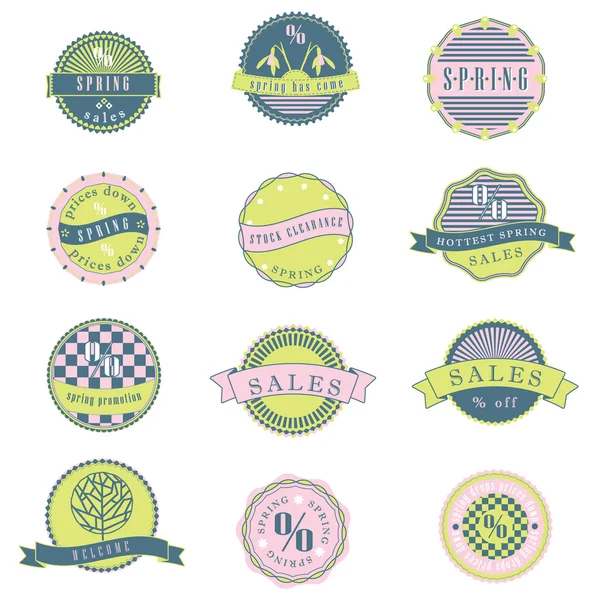 Bahar rozetleri koleksiyonu