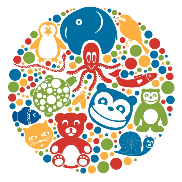 hayvanlar illüstrasyon