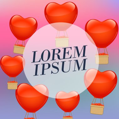 Sıcak hava balonu kalbi