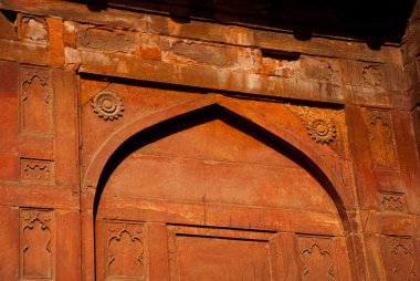 Red fort Delhi, Hindistan