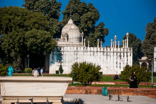 Rotes fort in delhi, indien — Stockfoto