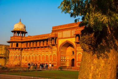 Agra, Hindistan. Agra Fort.