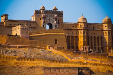 Amber fort. Jaipur. Hindistan.
