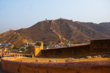 Amber fort. Jaipur. Hindistan.