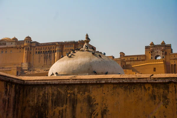 Bernsteinfort. jaipur. Indien. — Stockfoto