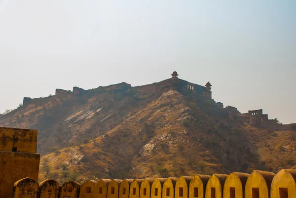 Amber fort. Jaipur. Indien. — Stockfoto