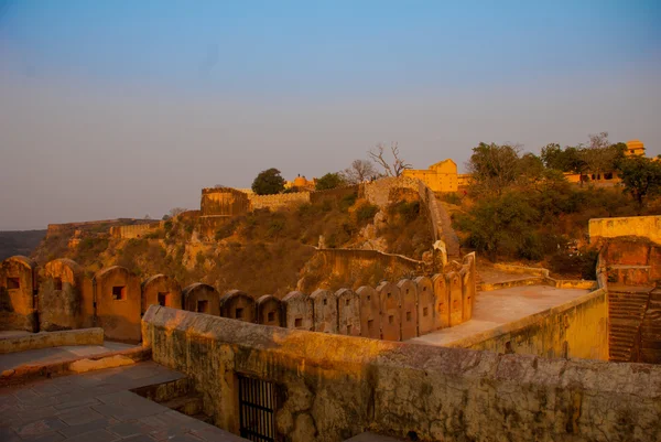Forte de Nahagarh. Jaipur. Índia . — Fotografia de Stock