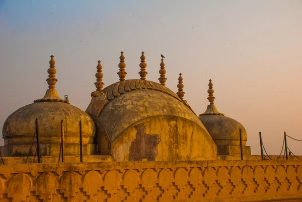 Forte de Nahagarh. Detalhe arquitetônico. Jaipur. Índia . — Fotografia de Stock