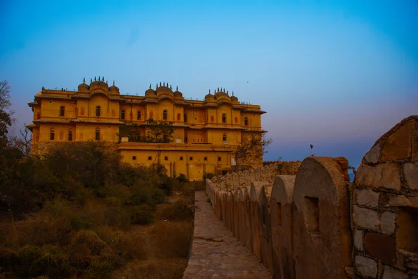 Nahagarh pevnost. Jaipur. Indie. — Stock fotografie