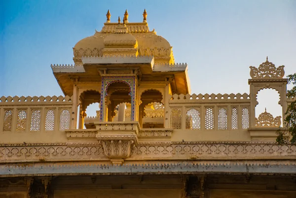 Palácio da Cidade de Udaipur. Udaipur, Índia . — Fotografia de Stock